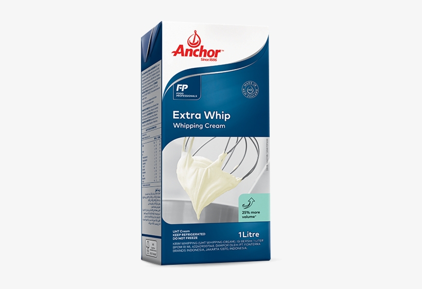 Whipping Up More - Anchor Culinary Cream, transparent png