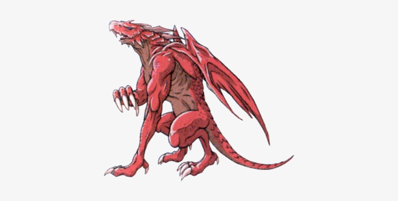 Fire Drake Rw - Final Fantasy Tactics Advance Monster, transparent png