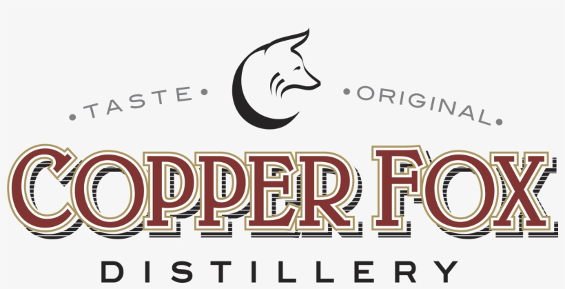Copper Fox Logo For Online - Copper Fox Distillery Logo, transparent png