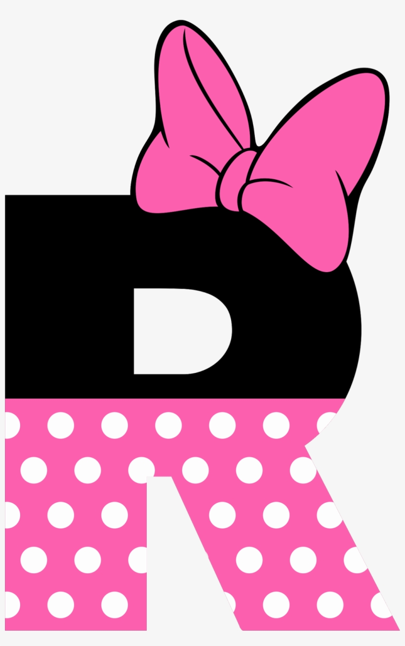 Mickey Mouse Parties Mickey E Minie Birthday Decorations Letra S Minnie Rosa 1034x1600 Png Download Pngkit