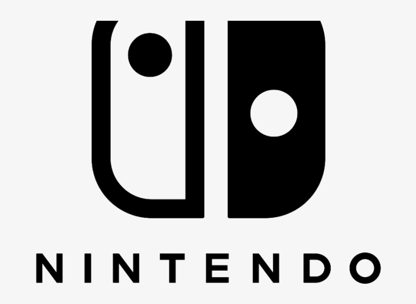 Nintendo Switch Logo White Png - Yinyangprinting Nintendo-schalter-t-shirt, transparent png