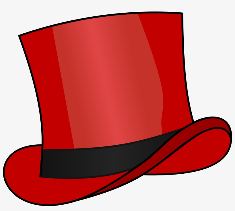 This Free Icons Png Design Of Red Top Hat, transparent png