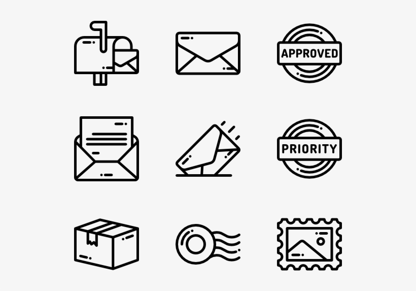 Post Office - Travel Icon Transparent Background, transparent png