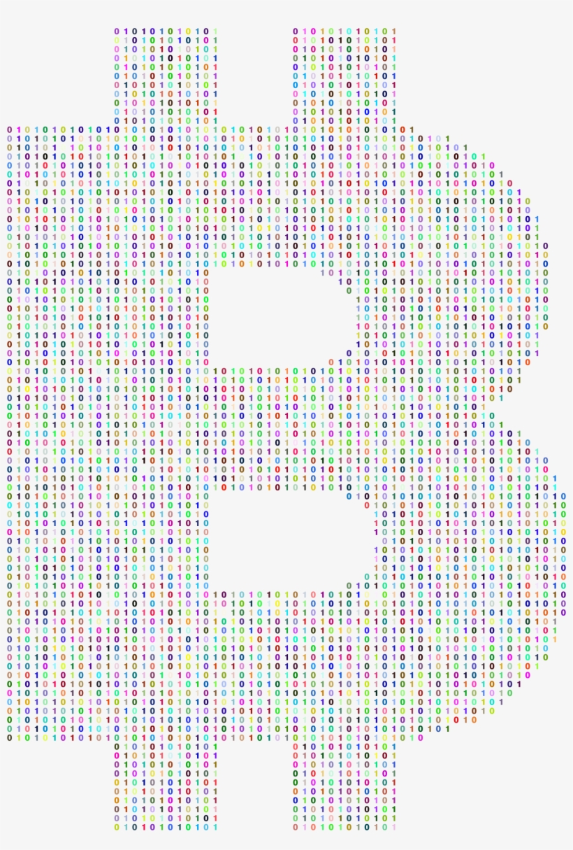 This Free Icons Png Design Of Prismatic Bitcoin Logo, transparent png