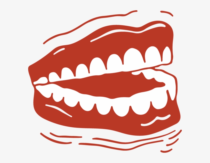 Transparent Teeth Chatter - Teeth Chattering Clip Art, transparent png