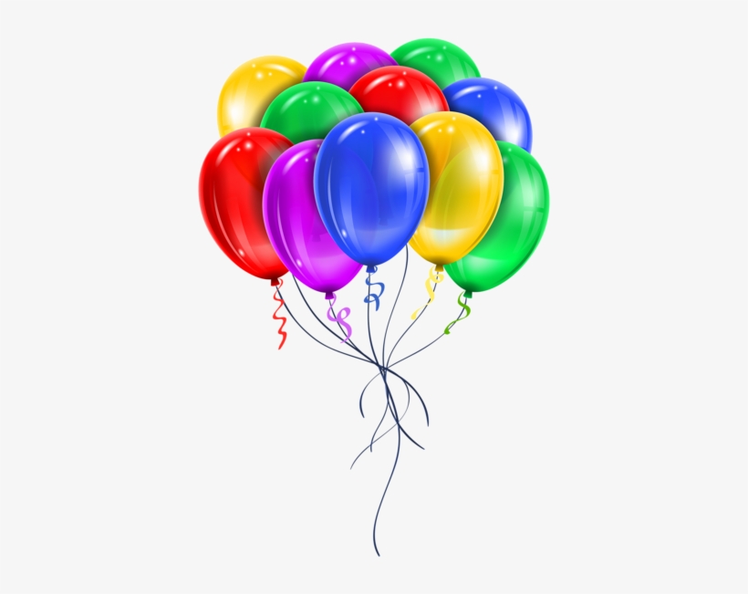 Transparent Multi Color Balloons Png Picture Clipart - Balloon Png, transparent png