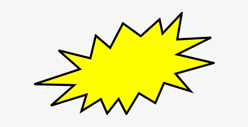 Picture Download Yellow Clip Art At Clker Com Vector - Blast Clipart, transparent png