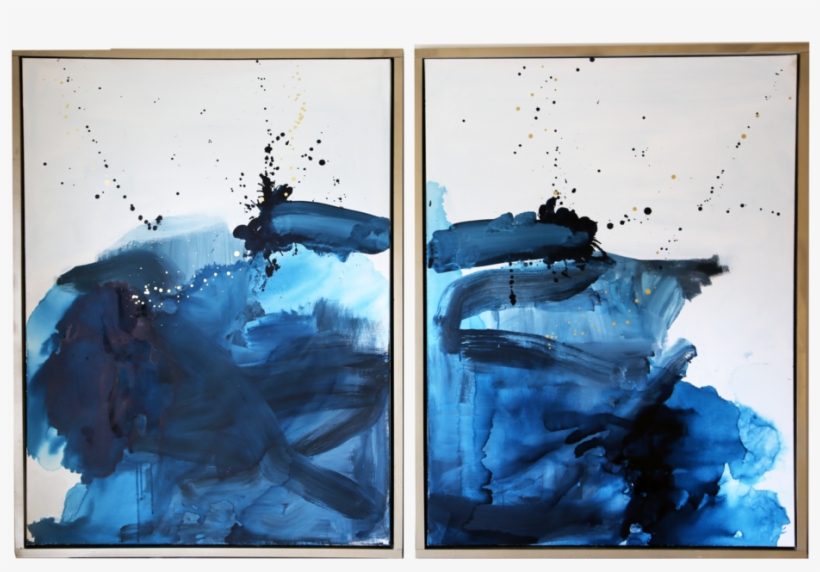Ocean Waves I &amp - Panel Painting, transparent png