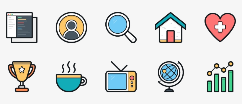 Get Notified Of Exclusive Freebies - 彩色 扁平 图标, transparent png