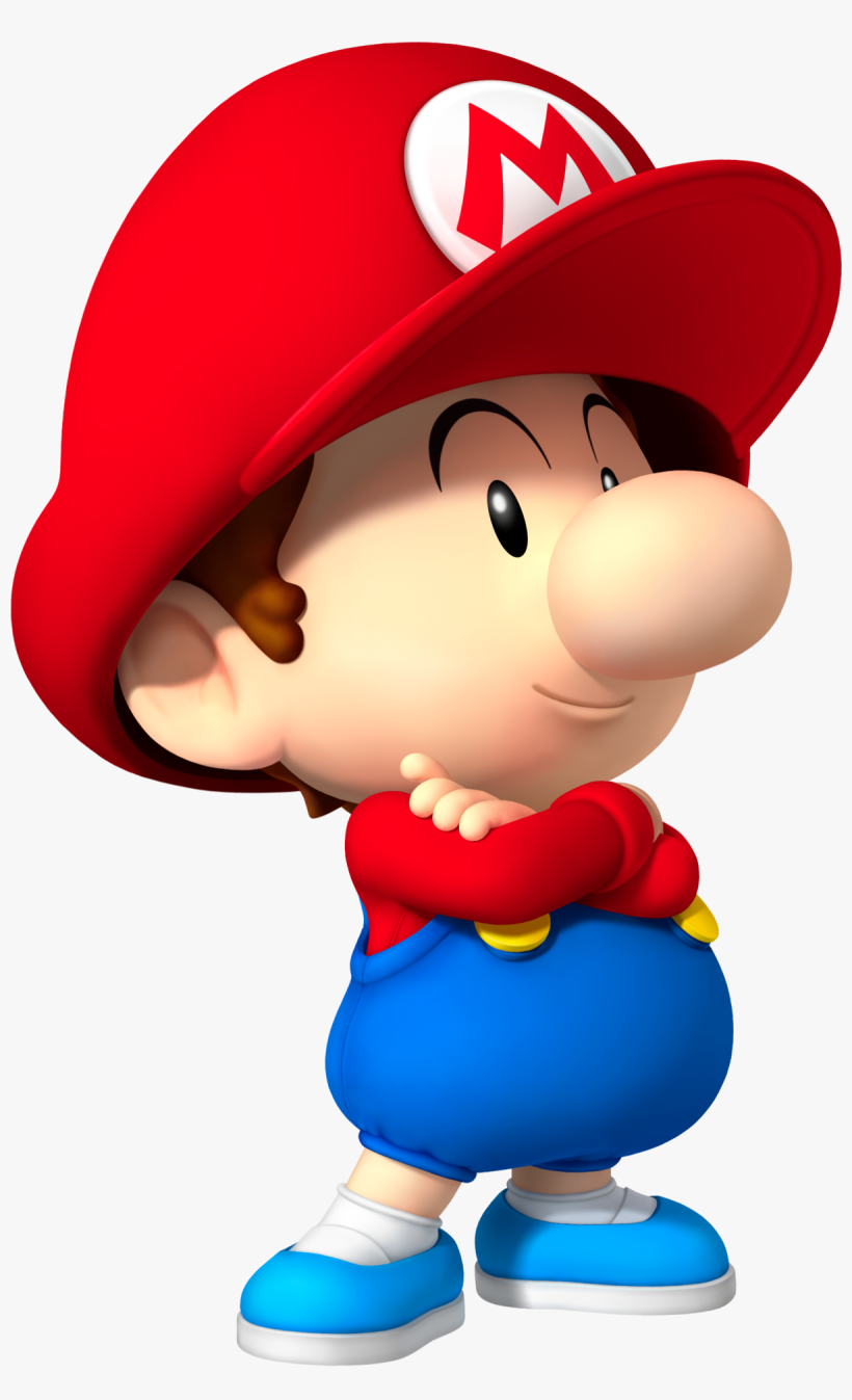Baby Mario - Play Nintendo - Baby Mario Y Luigi, transparent png