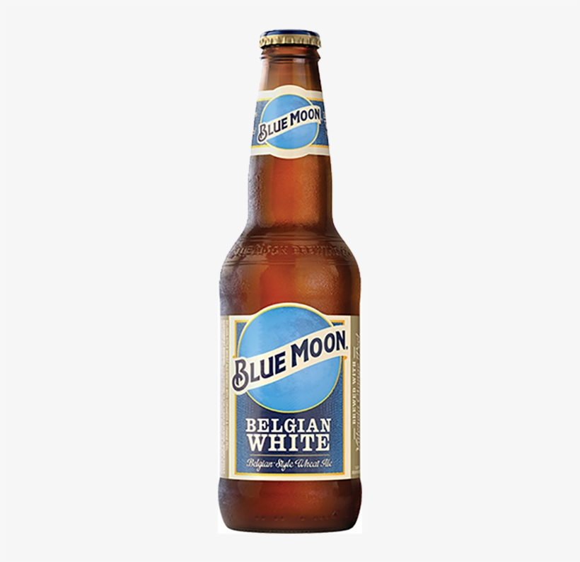 Blue Moon Beer Png - Blue Moon Belgian White, transparent png