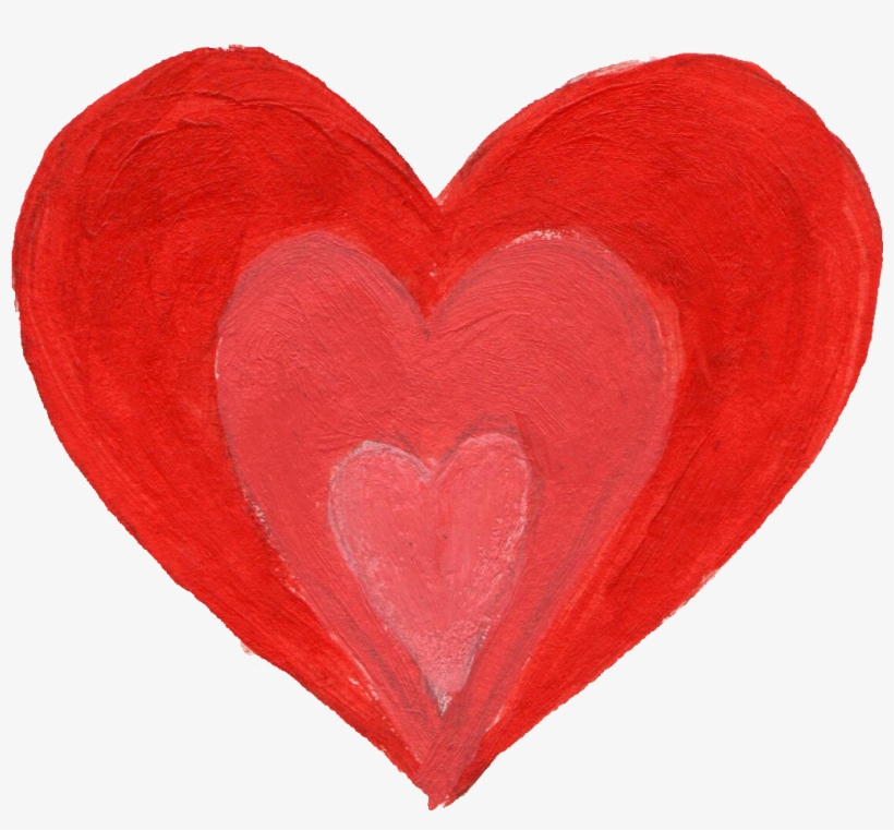 Free Download - Painted Heart Transparent, transparent png