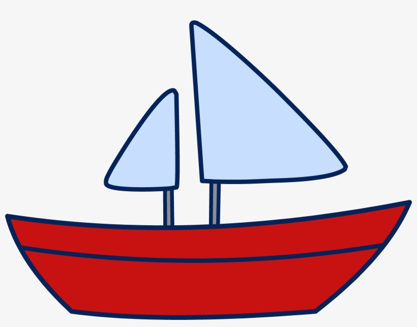 Sailboat Pictures For Kids - Sailboat Clipart, transparent png