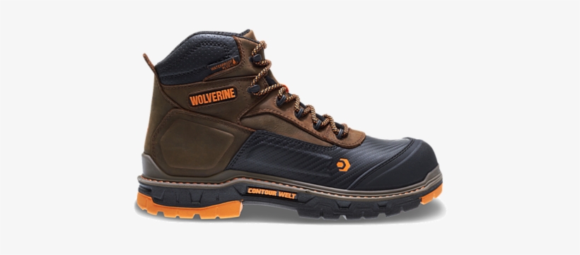 Overpass Waterproof Carbonmax 6" Boot, transparent png