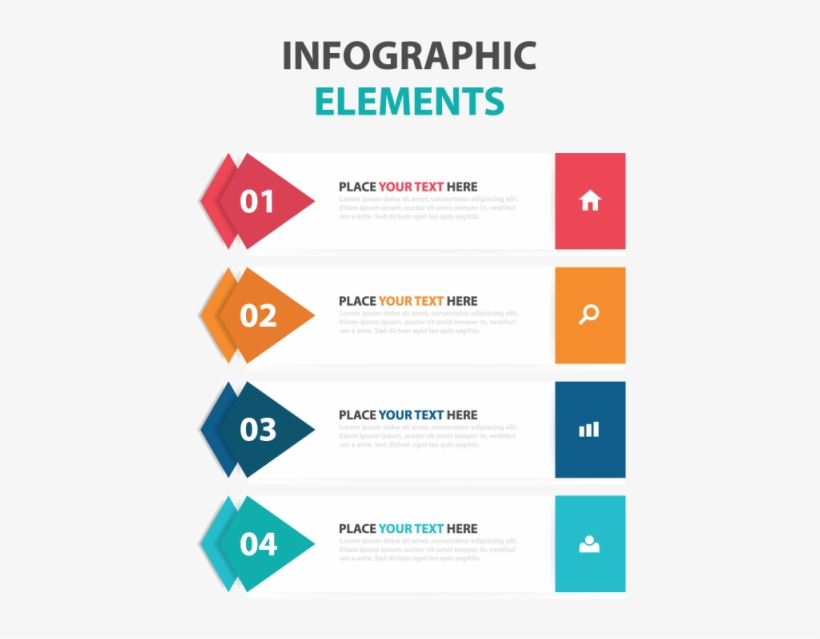 Abstract Colorful Triangle Business Infographics Elements, - Infographic, transparent png