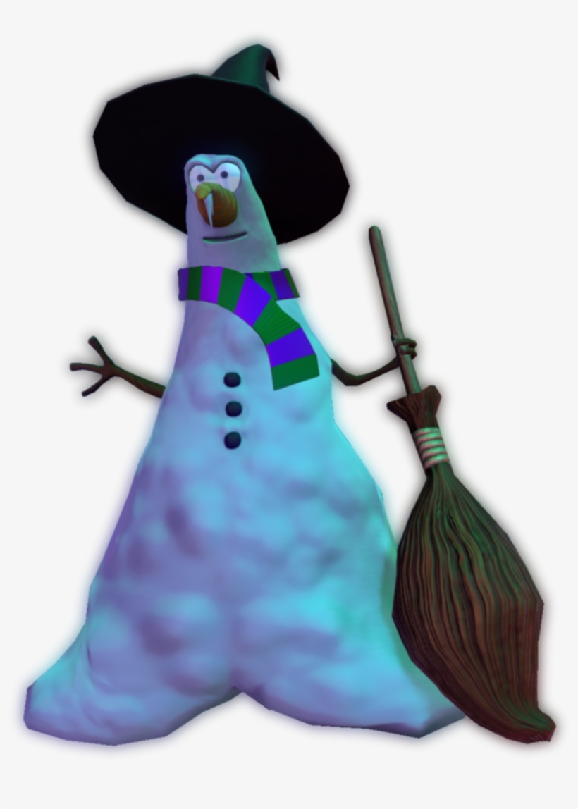 Witch Snowman - Yooka Laylee Snowmen, transparent png