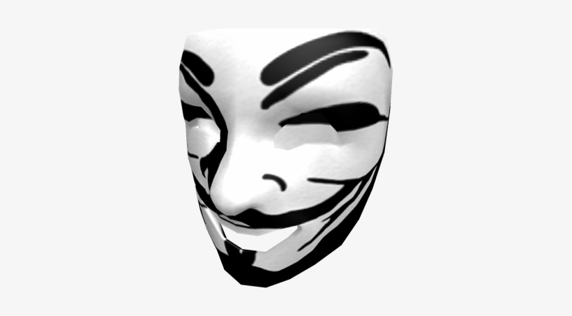 Joker Clipart Anonymous Face - Face, transparent png