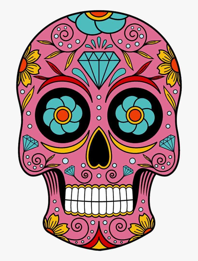 Pin By Miguel Narbona On Mexican Art Style - Mexican Calaveras, transparent png