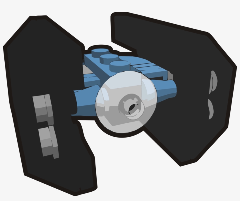 Tie Fighter Stormtrooper Millennium Falcon - Star Wars Ships Clipart, transparent png