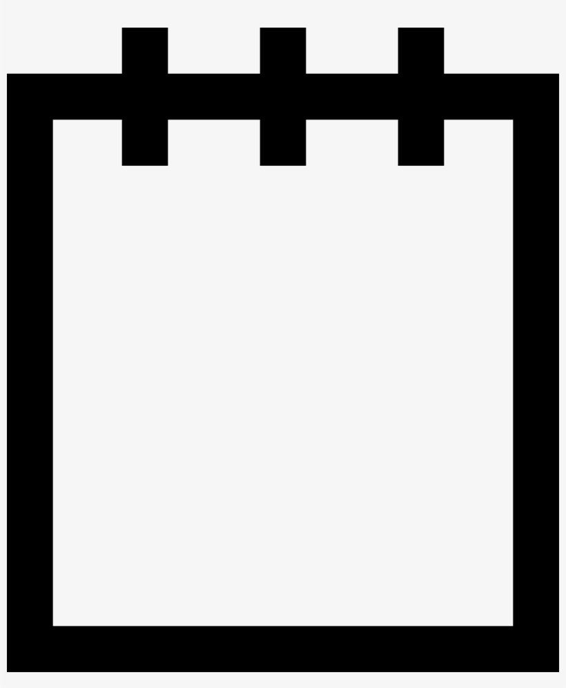 Png Notepad Jpg Stock - Pattern, transparent png