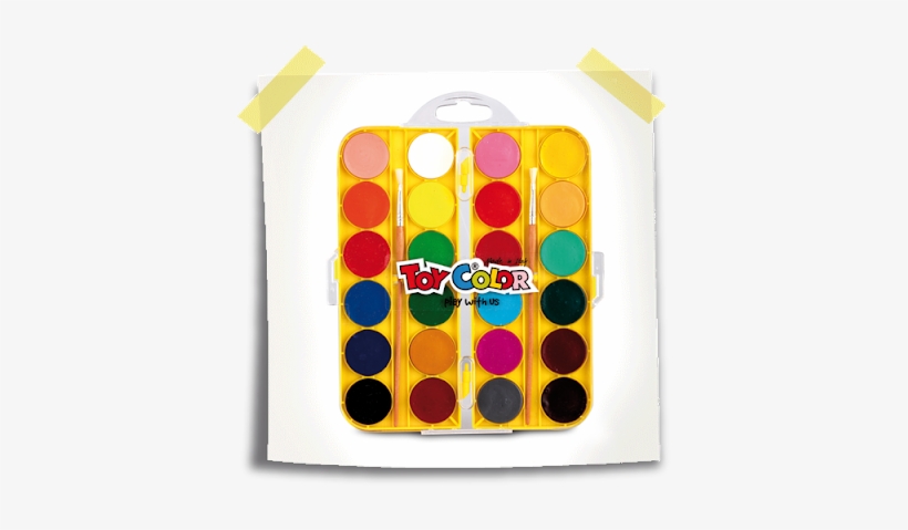I Received A Few Boxes Of Watercolors From Toycolor - Aquarelle Toycolor, transparent png