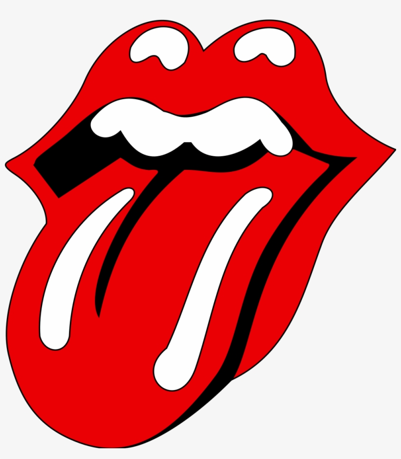 Human Tongue Png Image - Rolling Stones Band Logo, transparent png