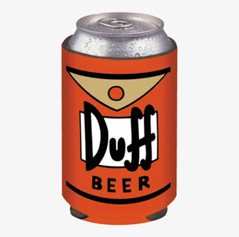 Duff Beer - Duff Beer Koozie, transparent png