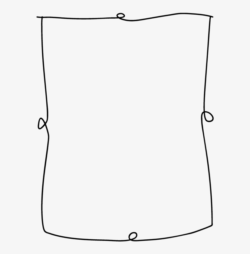 Wedding Clipart Black And White Border Border Clipart - Doodle Border Clipart, transparent png