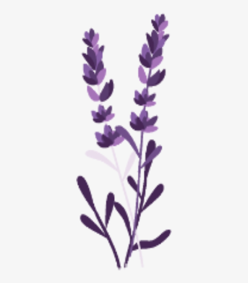 Ftestickers Watercolor Flowers Leaves Purple - Purple, transparent png