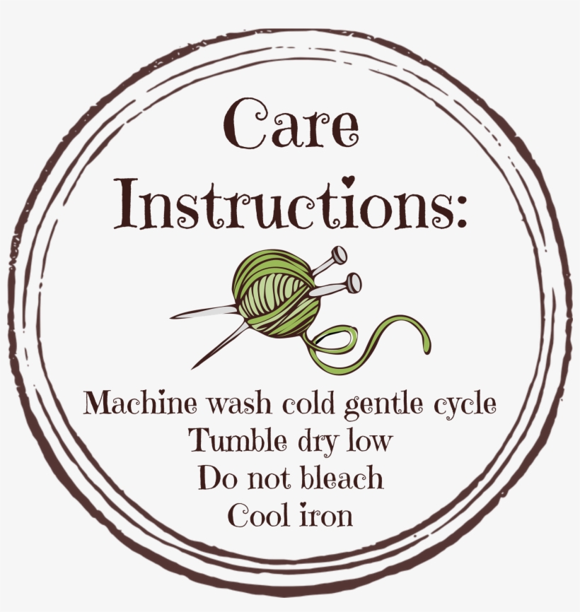 Cotton Yarn Hand Knit/crochet Garment Laundry Instructions - Yarn Clip Art, transparent png