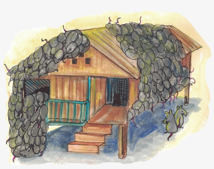 Rat Infestation By Pipi - Rat, transparent png
