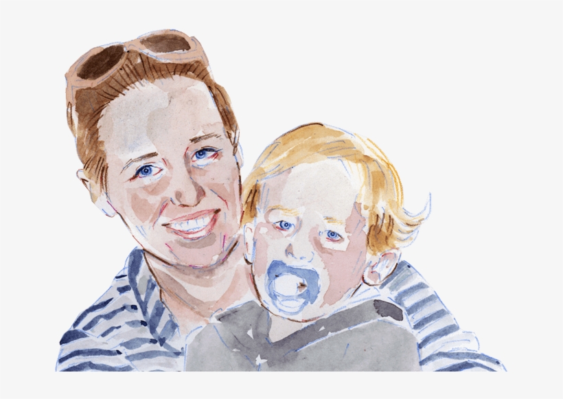 An Illustration Of Bridget, Who Is Staying At The Chisolm - Toddler, transparent png
