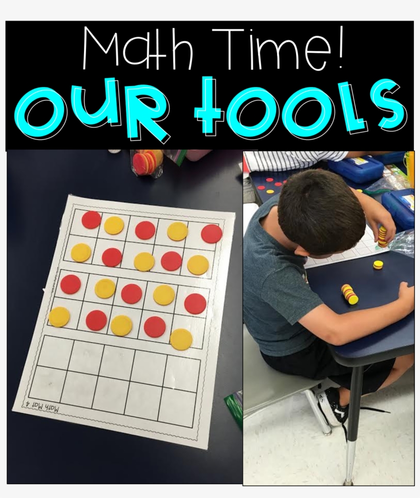 On Day 3, I Set Up Three Stations Of Math Tools - Poster, transparent png