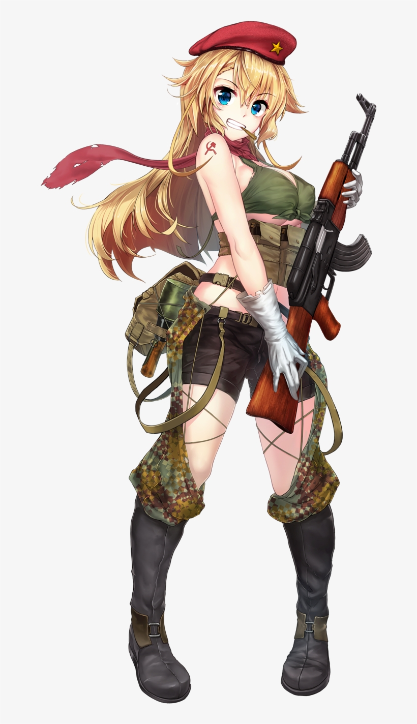 Ak-47 - Girls Frontline Ak 47, transparent png