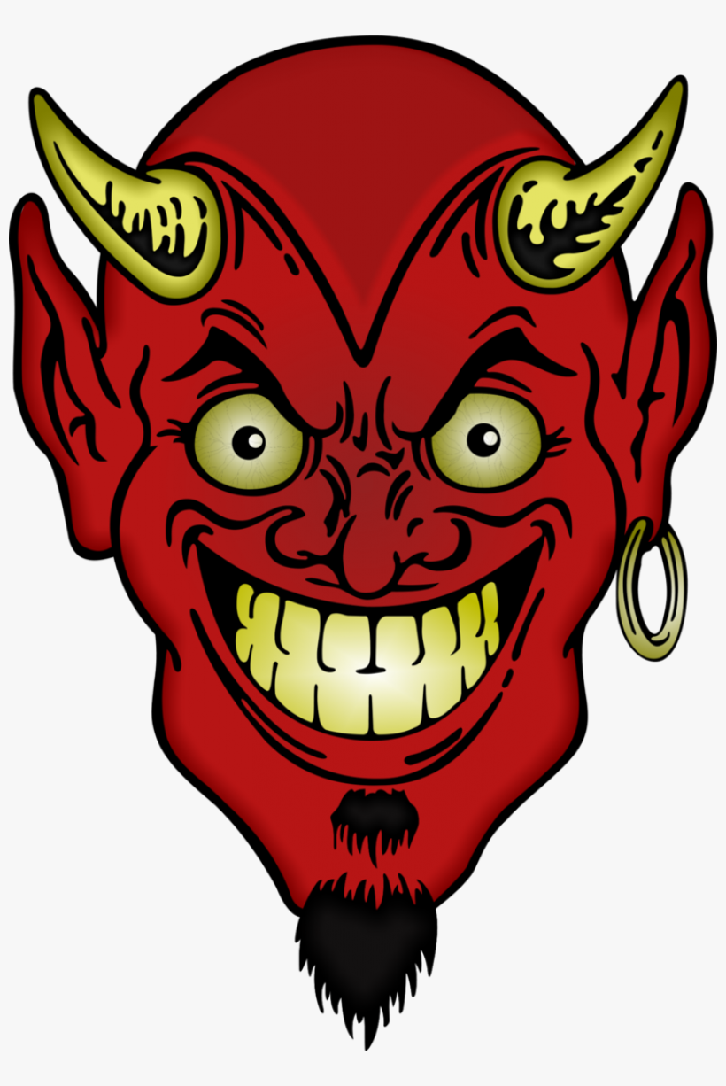 Devil Face Png Image - Devil Head No Background, transparent png