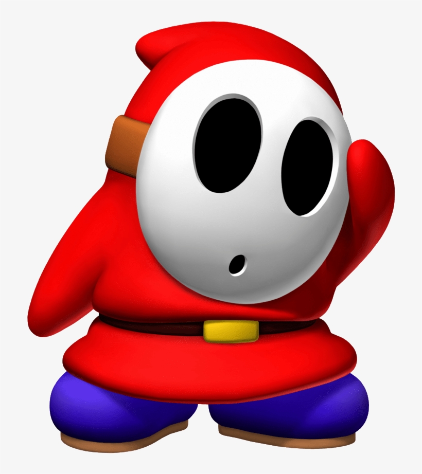 Super Mario Bros - Shy Guy, transparent png