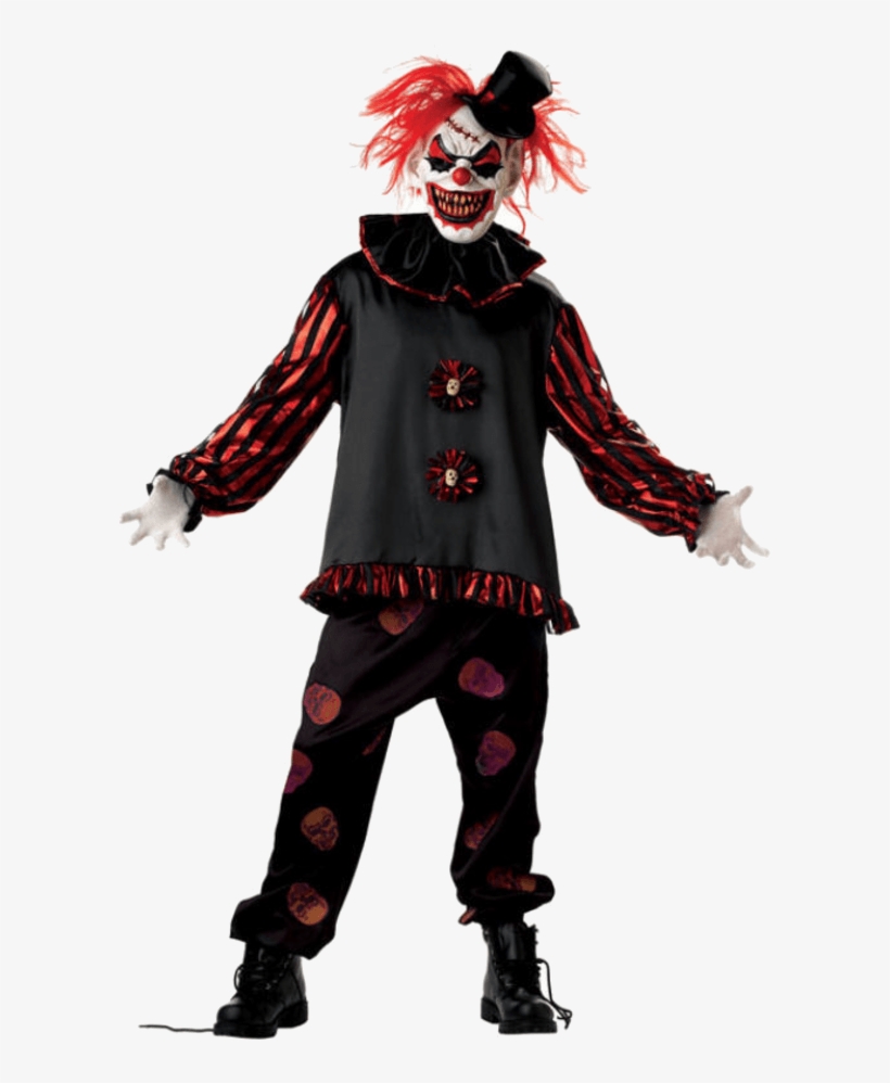 Evil Clown Png Clip Transparent - Clown Costume, transparent png