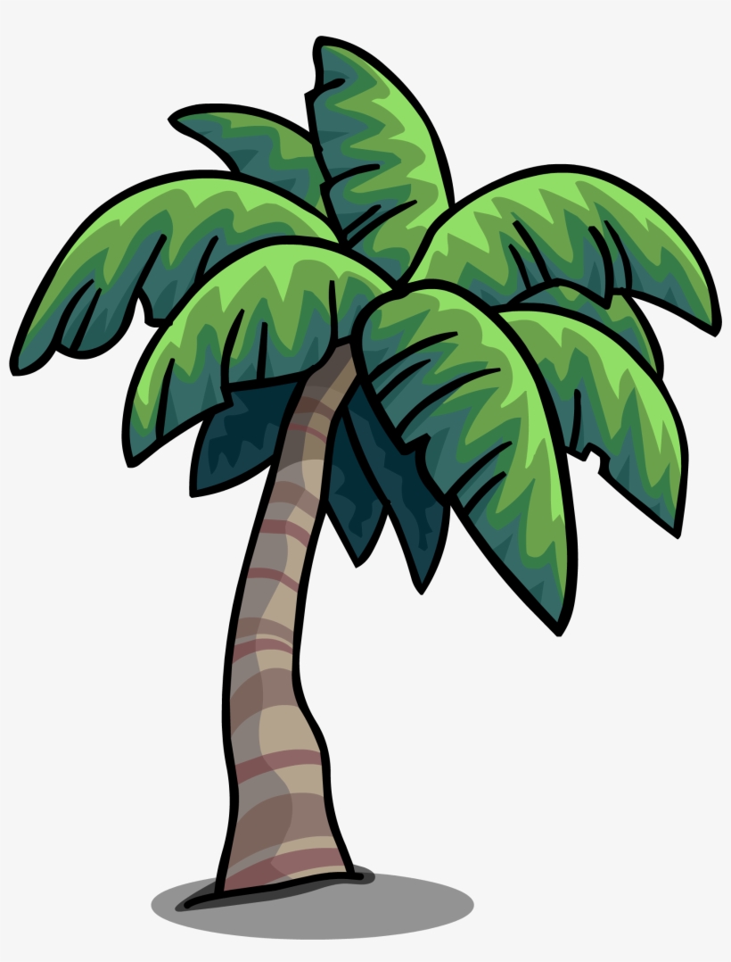 Tropical Palm Sprite 004 - Club Penguin Palm Tree, transparent png