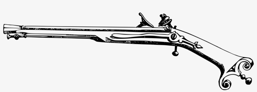 This Free Icons Png Design Of Antique Pistol 1, transparent png