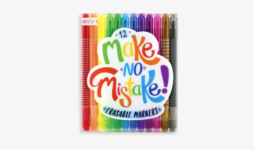 Make No Mistake Erasable Markers - Erasable Markers - 480x480 PNG