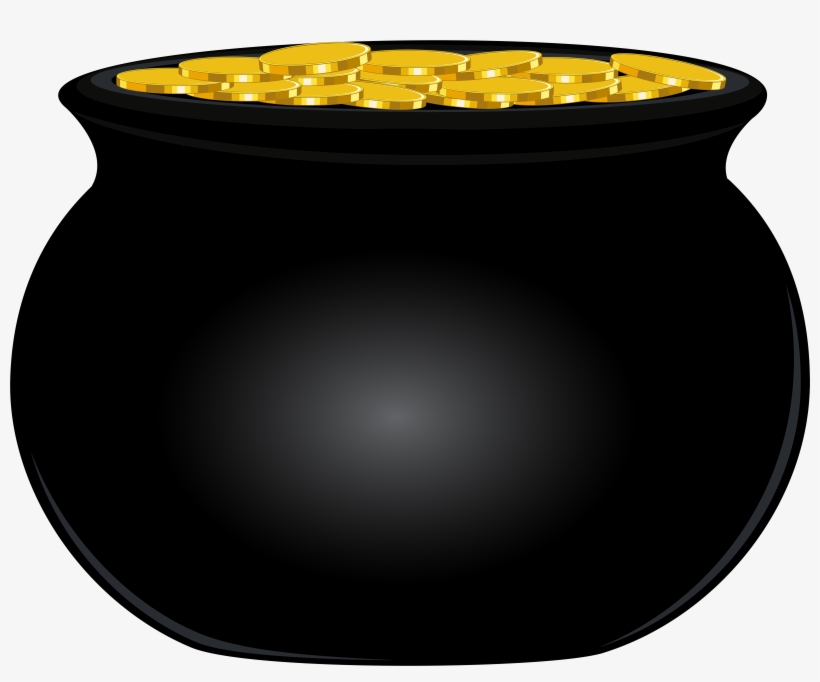 Pot Of Gold Png, transparent png