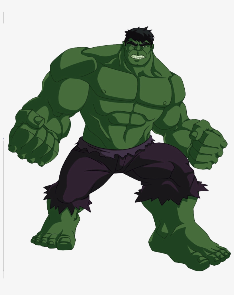 Drawn Hulk Avengers - Hulk The Avengers Cartoon, transparent png