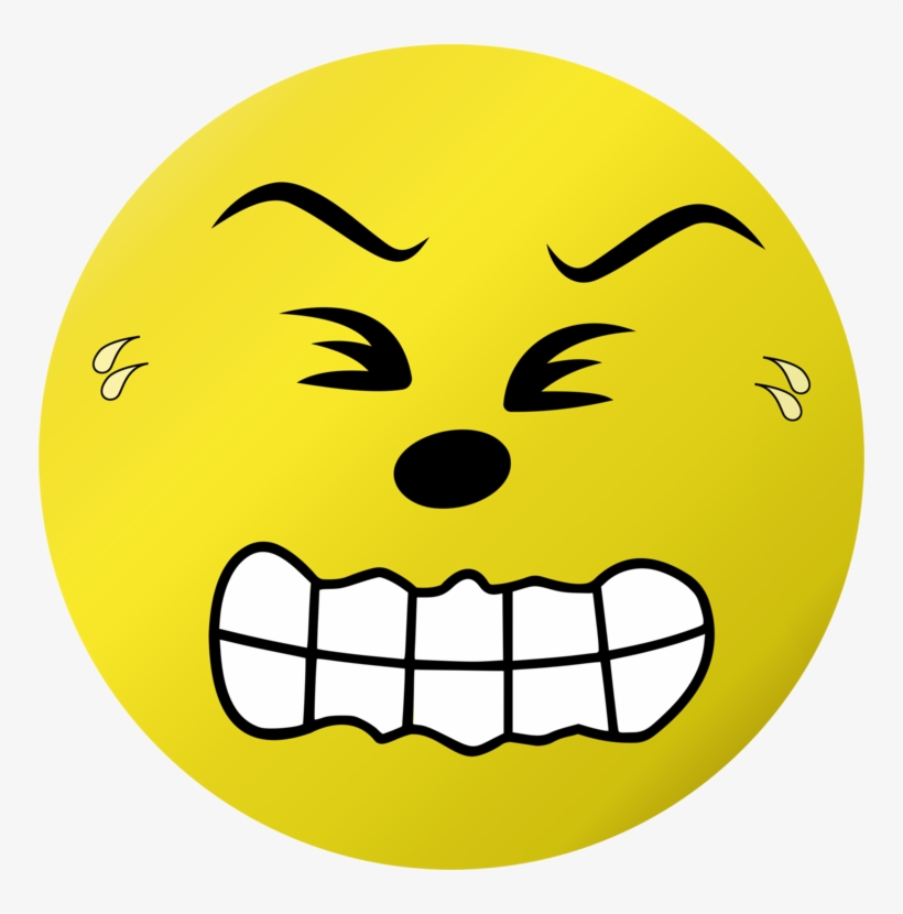 Smiley Emoticon Drawing Emoji Computer Icons - Pain Clipart, transparent png