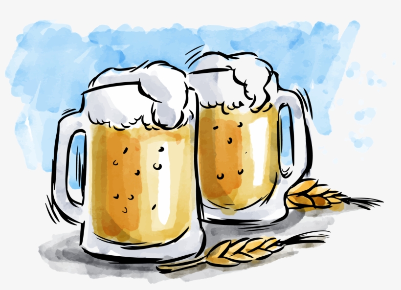 Beer Campaign For Real Ale Drink Artisau Garagardotegi - Cerveza Acuarela Png, transparent png