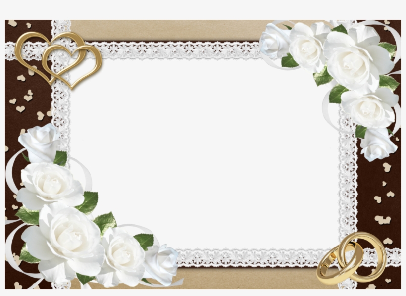 Fancy Wedding Border Png Clipart, transparent png