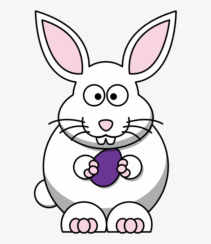 Easter Bunny Graphics - White Easter Bunny Shower Curtain, transparent png