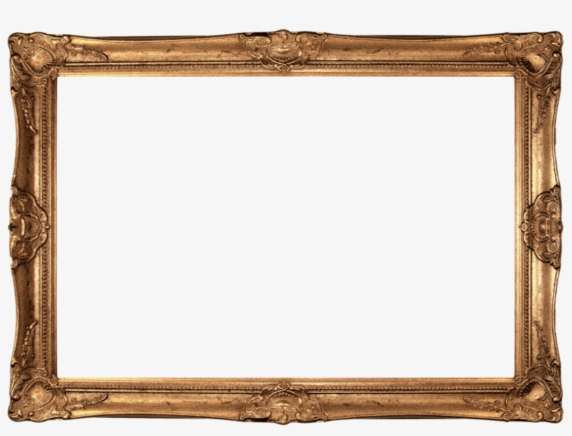 Gold Frame Png Transparent Image - Marco Dorado, transparent png