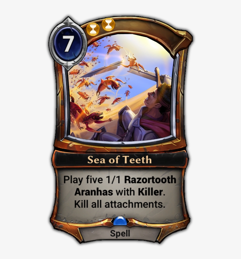 Sea Of Teeth - Eternal Card Game Clockroach, transparent png
