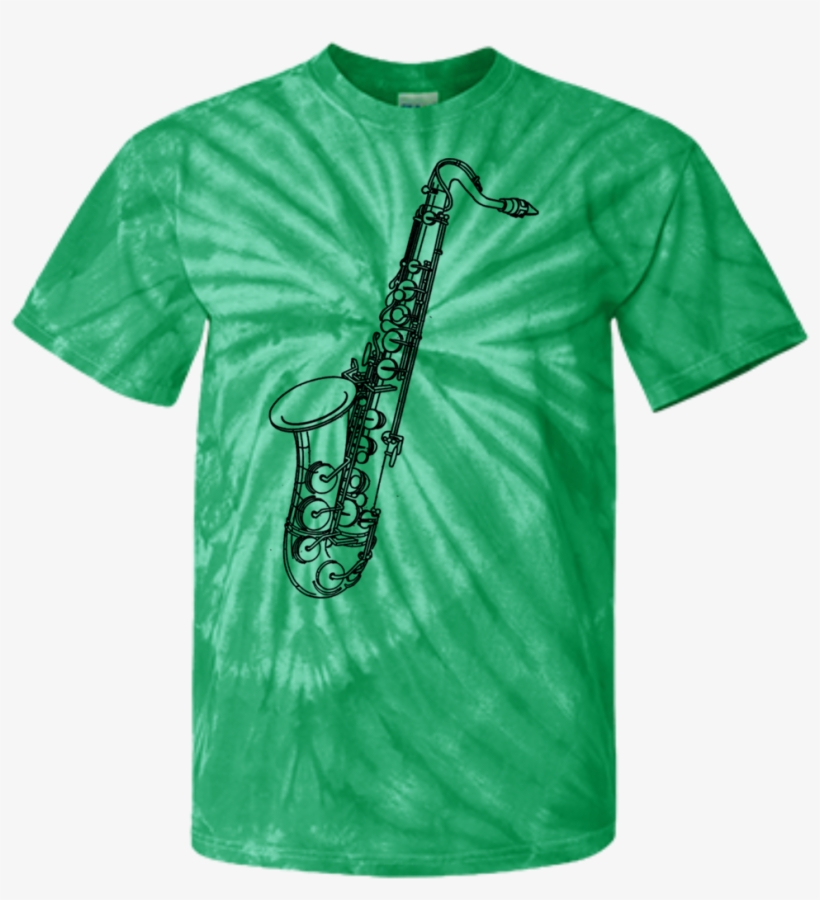 Sax Tie Dye T-shirt - Geronimo Stilton Clothing, transparent png
