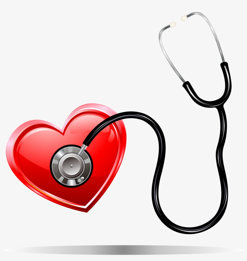 Transparent Stethoscope Love - Coração Com Estetoscopio Png, transparent png